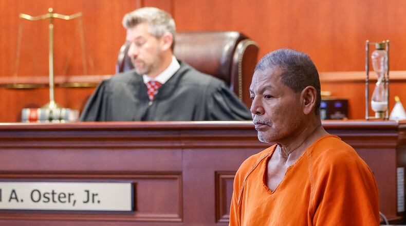 Antonio Riano, indicted nearly 20 years ago on charges stemming from a deadly shooting at a Hamilton bar was found in Mexico last week. He was arraigned Monday in Butler County Common Pleas Court. Nick Graham/STAFF