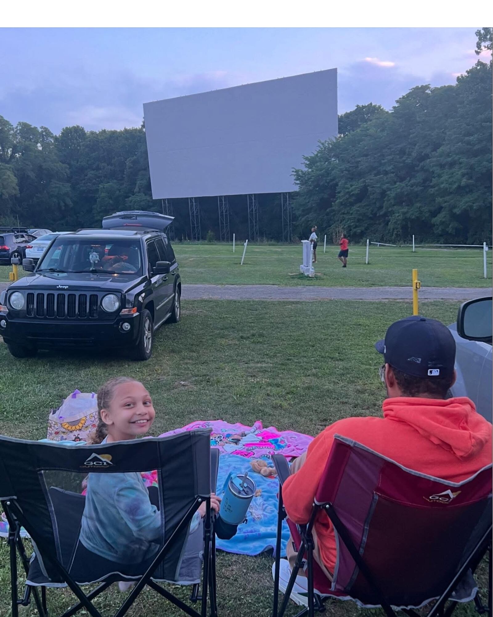 Catching a movie at the Dixie Drive-In. CONTRIBUTED PHOTO