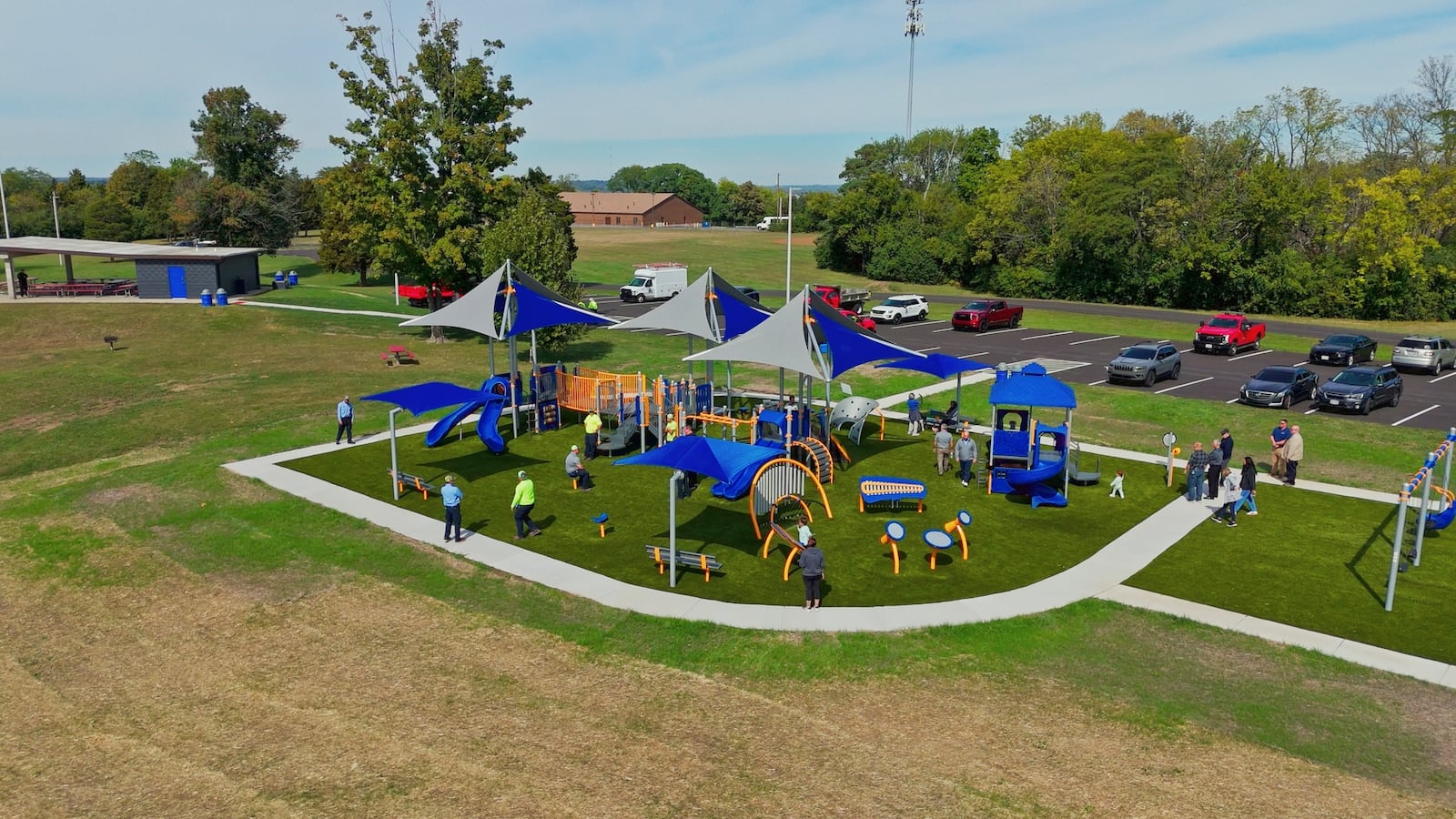 Miami Twp. recently installed a new playground at Miami View Park on Munger Road. The cost for the playground was $489,426, which was paid for by American Rescue Plan funds. CONTRIBUTED