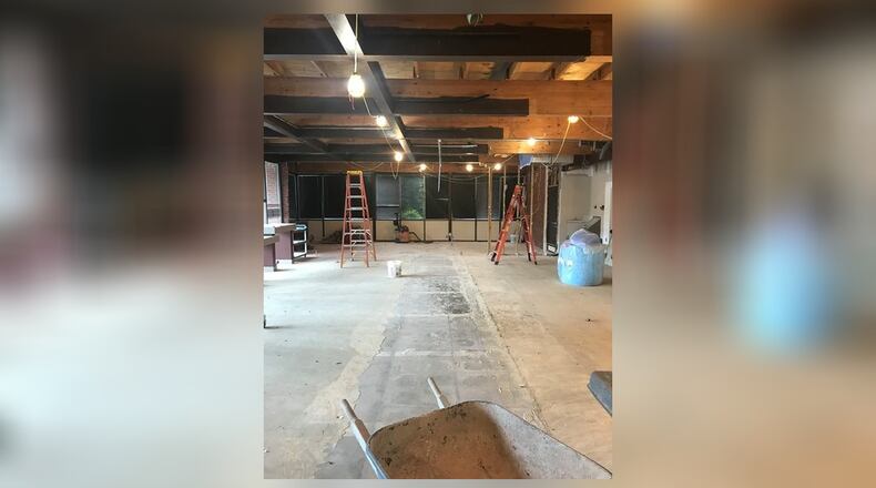 Renovation has started at the former Fifth Third Bank branch in West Milton that will become the new home of West Milton Family Dental. CONTRIBUTED