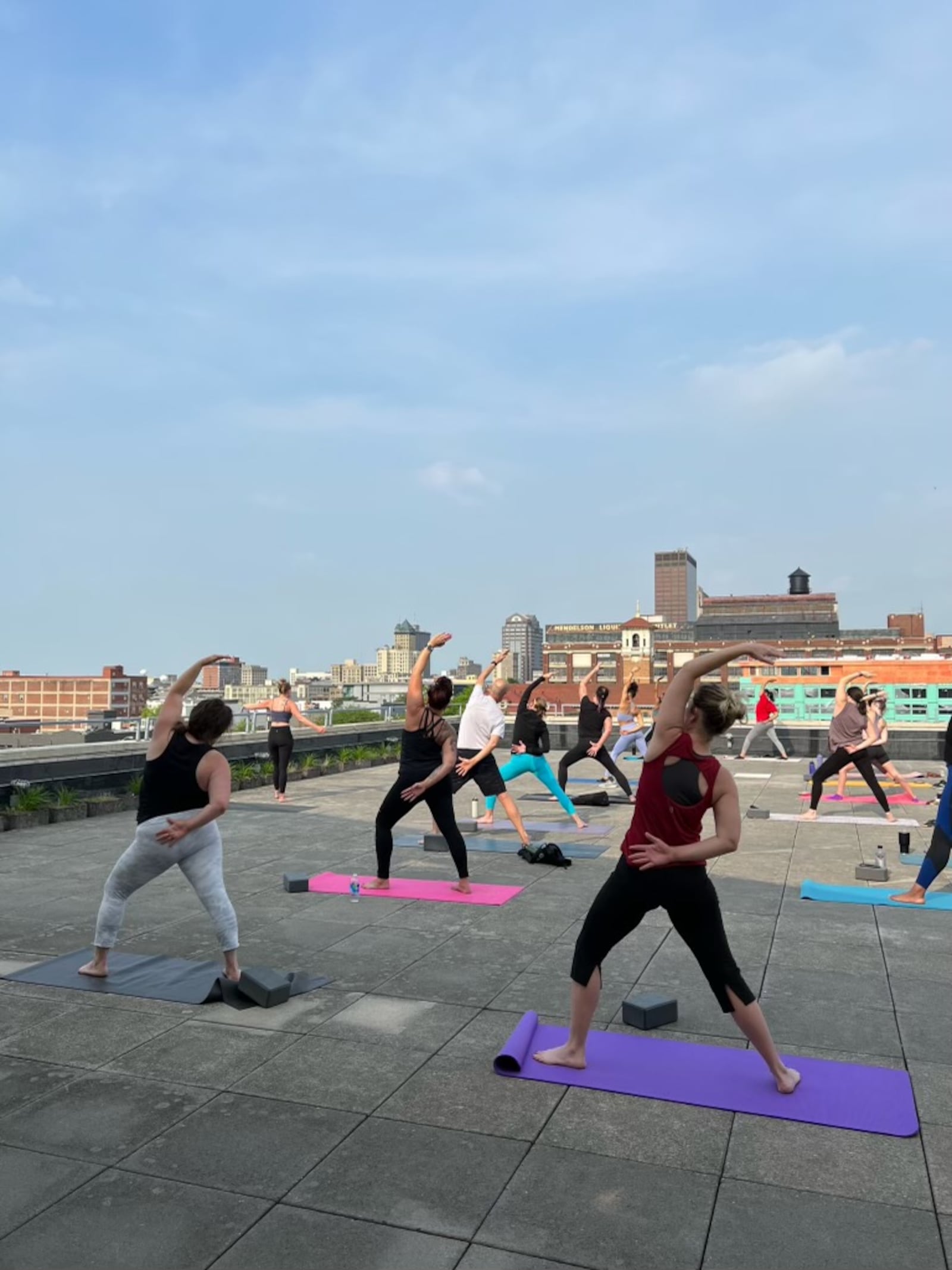 BodyGarage Dayton, located at 123 Webster Street, is offering a rooftop yoga session every Saturday from 9 a.m. to 10 a.m., weather permitting, for $10 with instructor Brittani Jarrendt.