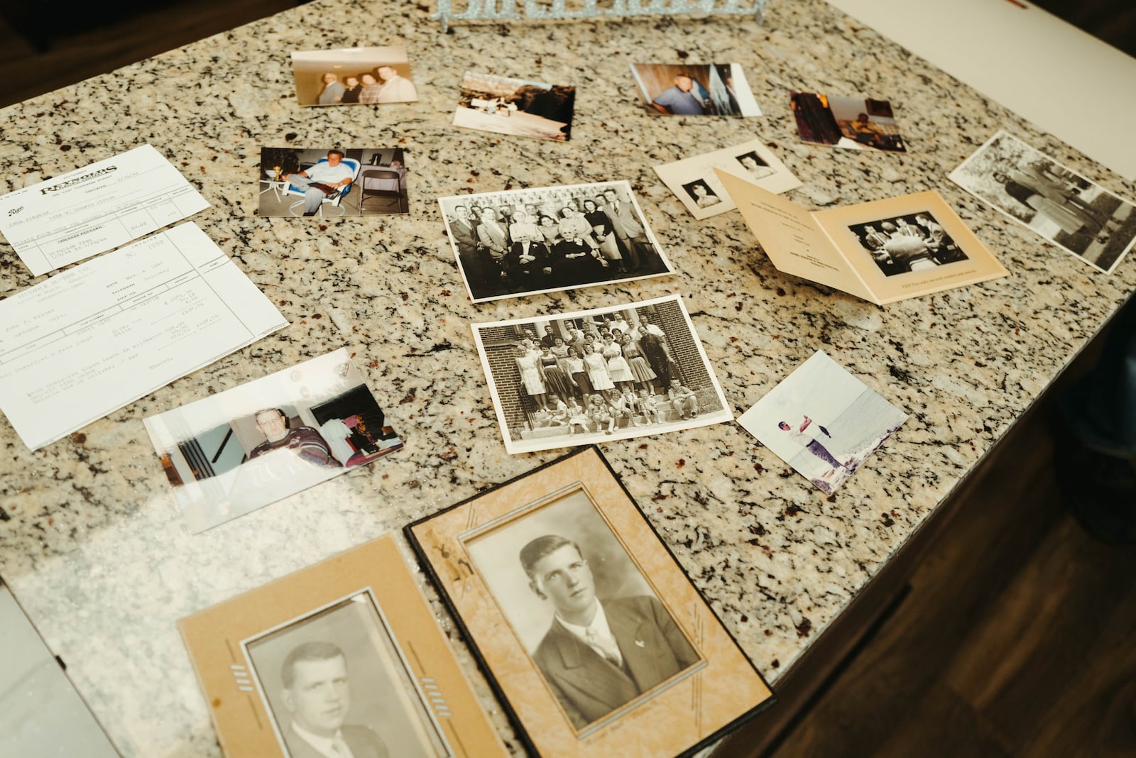John J. Fisher was surrounded by family and loved ones during his centennial birthday celebration on Sunday. CONTRIBUTED
