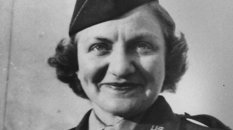 1st Lt. Aleda E. Lutz was considered the most experienced flight nurse in the U.S. military service at the time of her death during World War II. (U.S. Air Force photo)