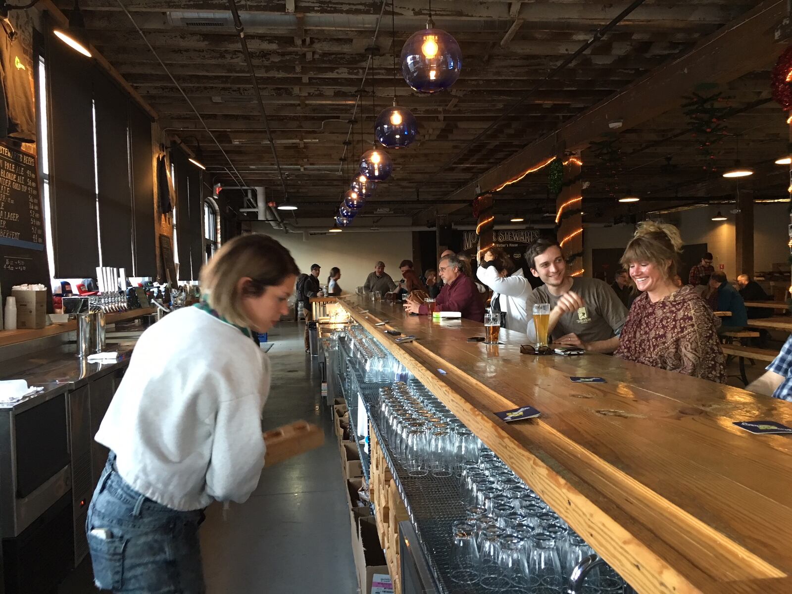 Photos from a recent visit to Mother Stewart's Brewing in Springfield, Ohio. Contributed photo / Alexis Larsen