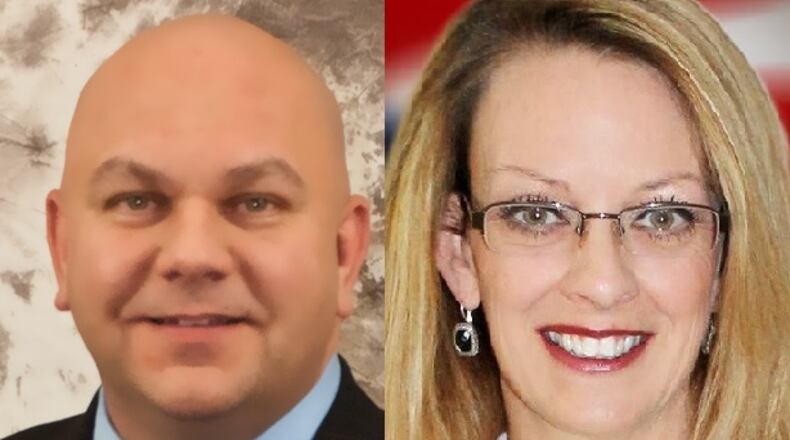 Huber Heights City Manager Rob Schommer, left, and Councilwoman Janell Smith. CONTRIBUTED