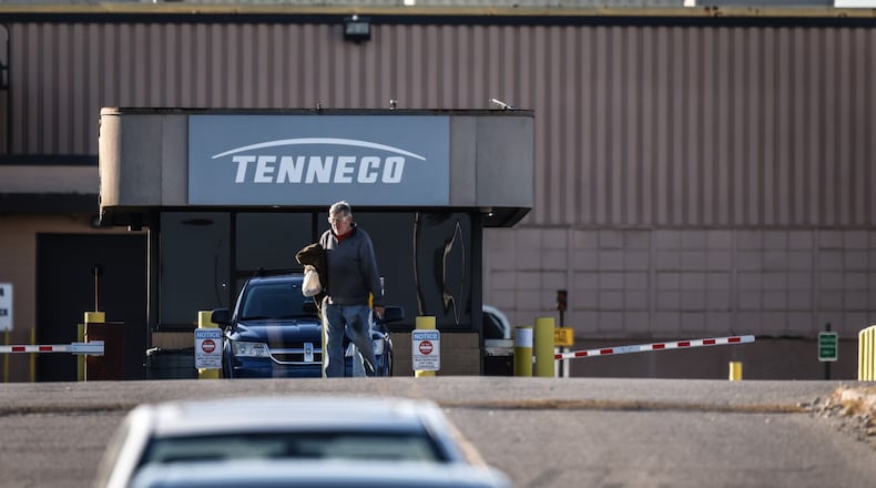 Tenneco on Woodman Dr. in Kettering intends to close it's auto parts plant  before 2024. Tenneco employs over 600 workers. JIM NOELKER/STAFF