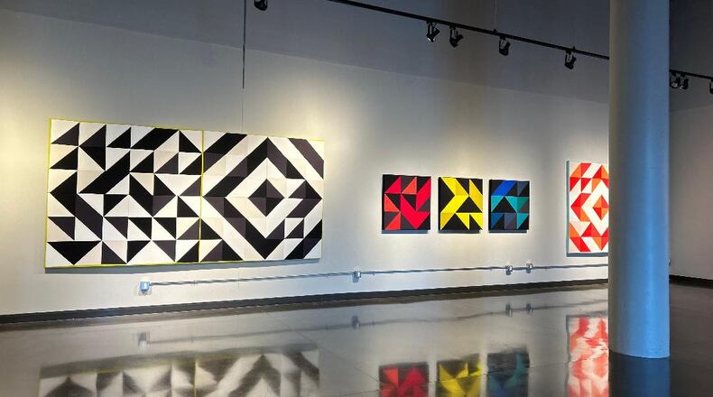 The Gallery at The Summit Hotel in Cincinnati presents “A Sort of Homecoming,” a solo exhibition featuring sewn textiles by Dayton-based artist Heather Jones, May 31-Nov. 2. CONTRIBUTED