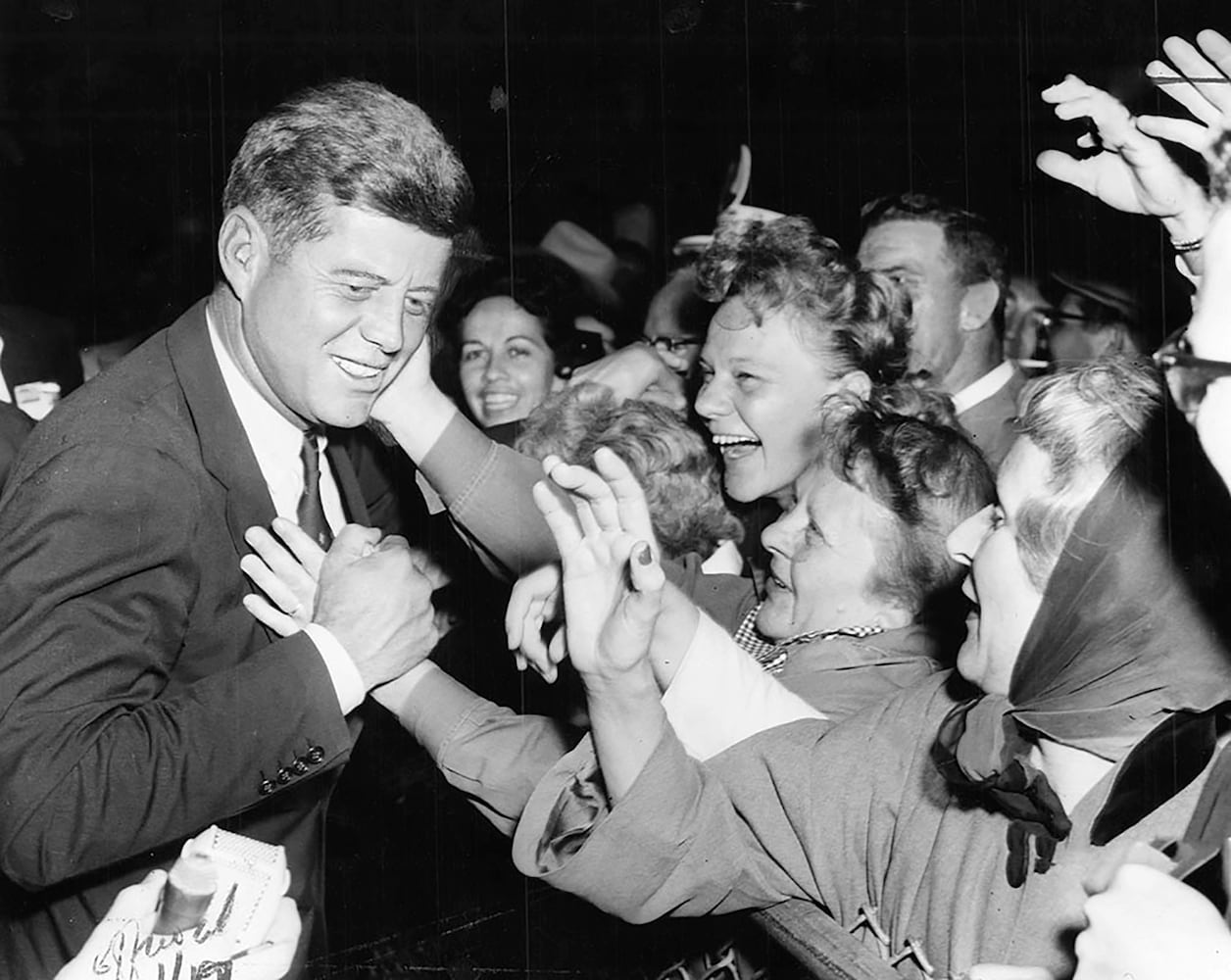 JFK barnstorms the Dayton region