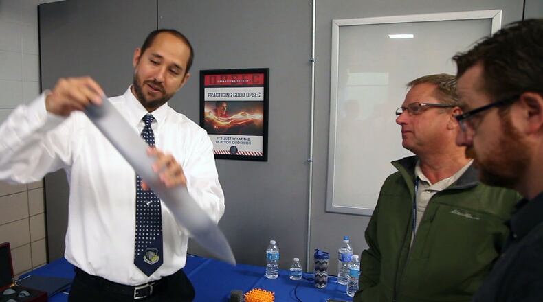 The Air Force Research Laboratory headquarters at Wright-Patterson Air Force Base. TY GREENLEES / STAFF