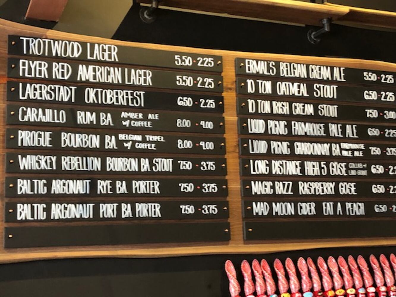 PHOTOS: Inside the new Warped Wing Barrel Room & Smokery in Springboro