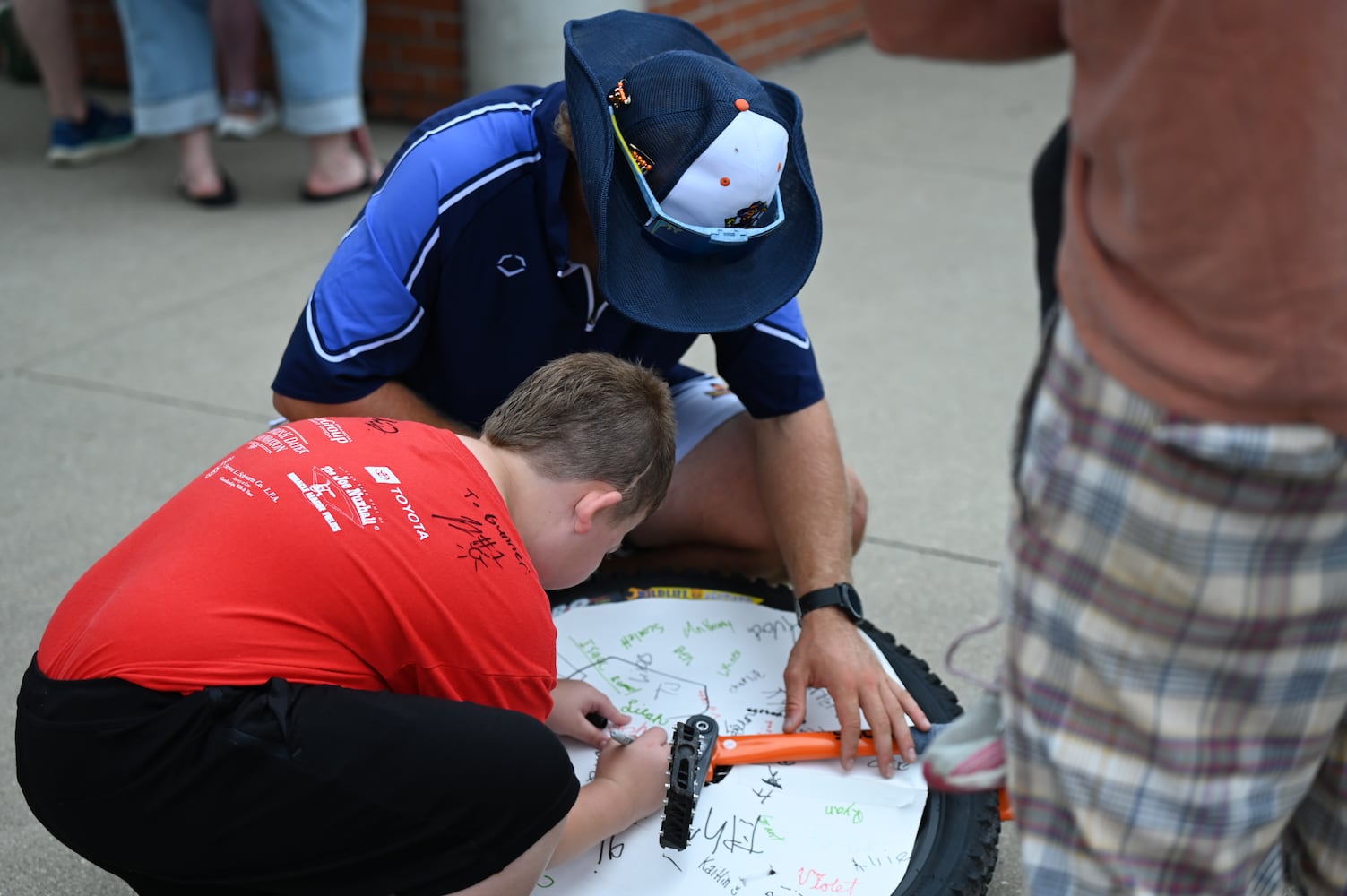 Savannah Bananas make a surprise visit to Nuxhall Miracle League in Fairfield