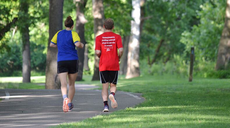 Shifting your workout to a shady location is one way to contend with the summer heat - CONTRIBUTED