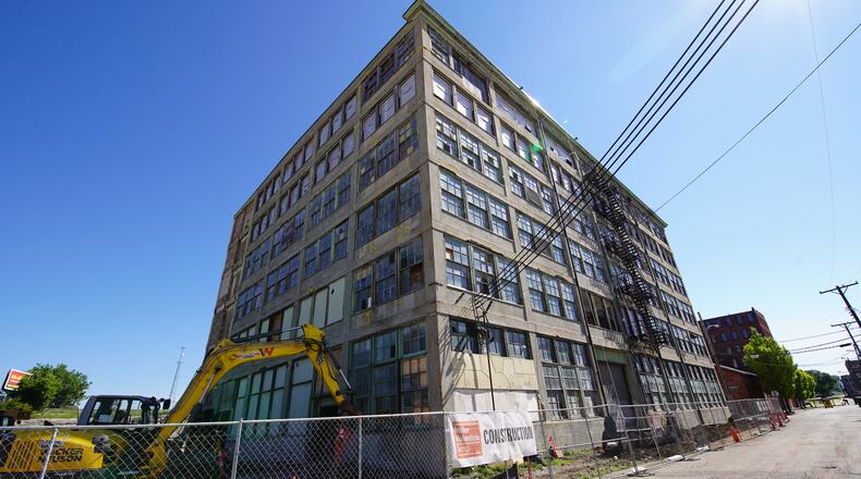 Miller Valentine, with Weyland Ventures, has begun renovation work on the Dayton Motor Car Building.