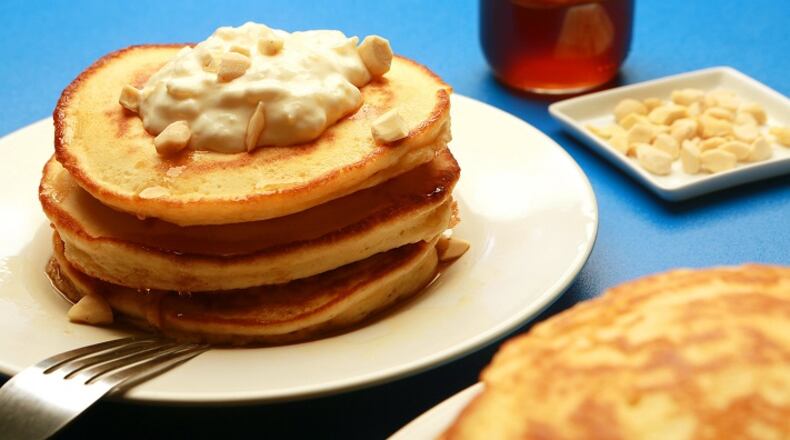 Hawaiian pancakes. (Huy Mach/St. Louis Post-Dispatch/TNS)