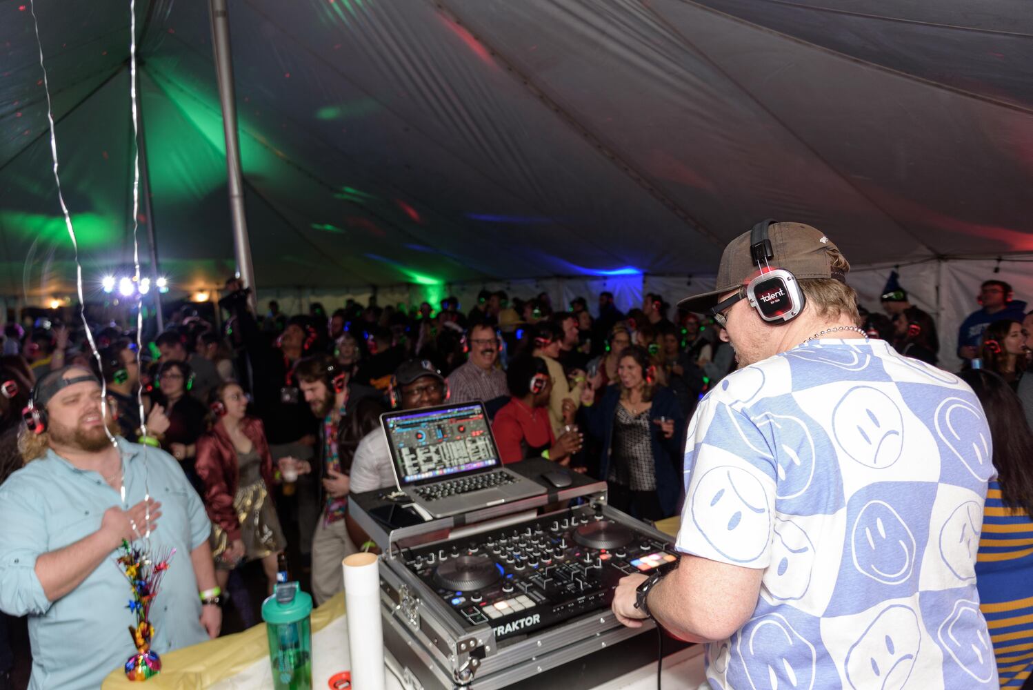 PHOTOS: Did we spot you at Dayton's New Year's Eve Ball Drop and Silent Disco at Yellow Cab Tavern?