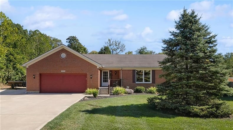 This Huber Heights brick ranch home has a two car attached and three car detached garage on a one acre lot. CONTRIBUTED