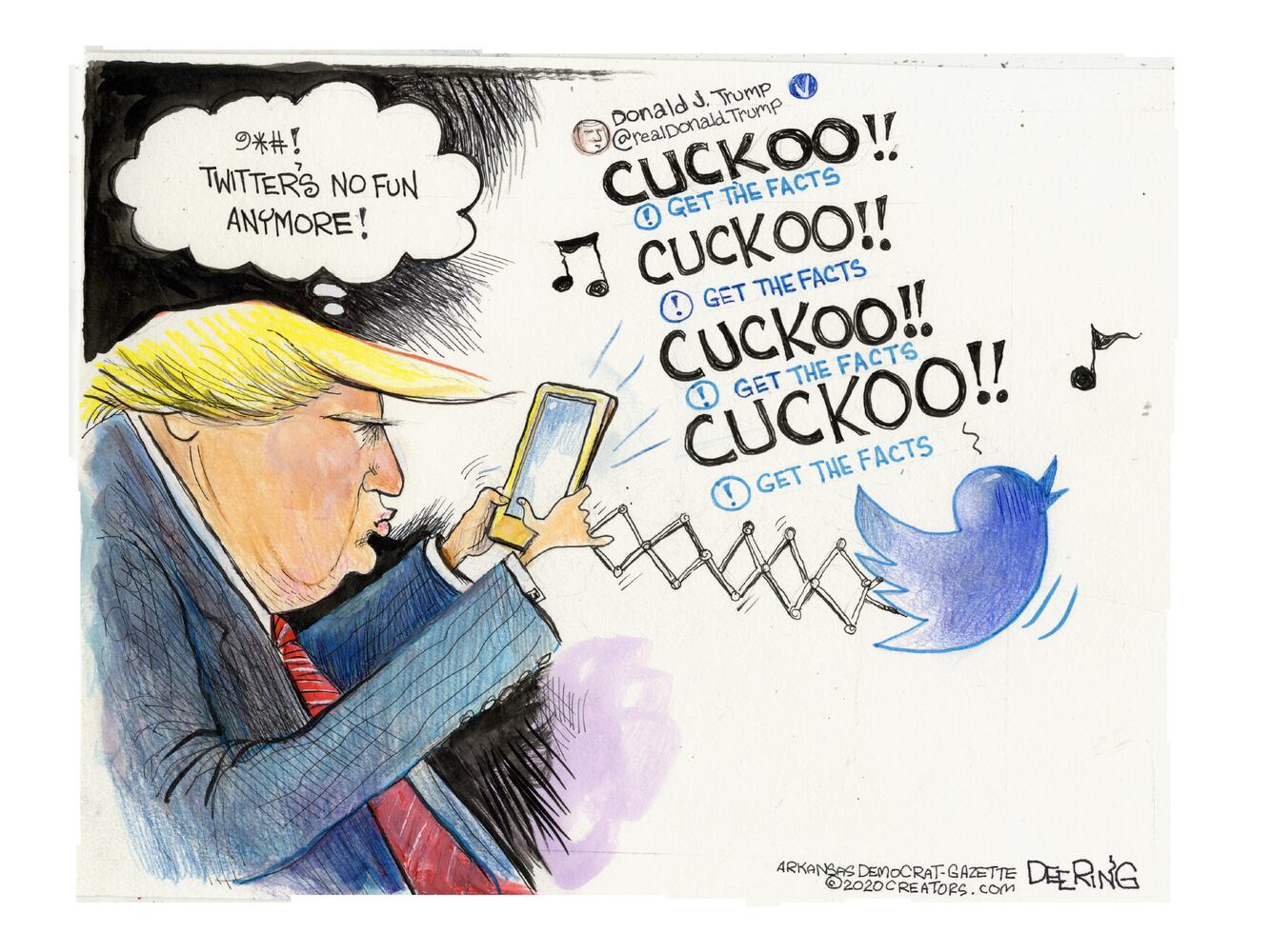 Week in cartoons: Twitter, George Floyd and more