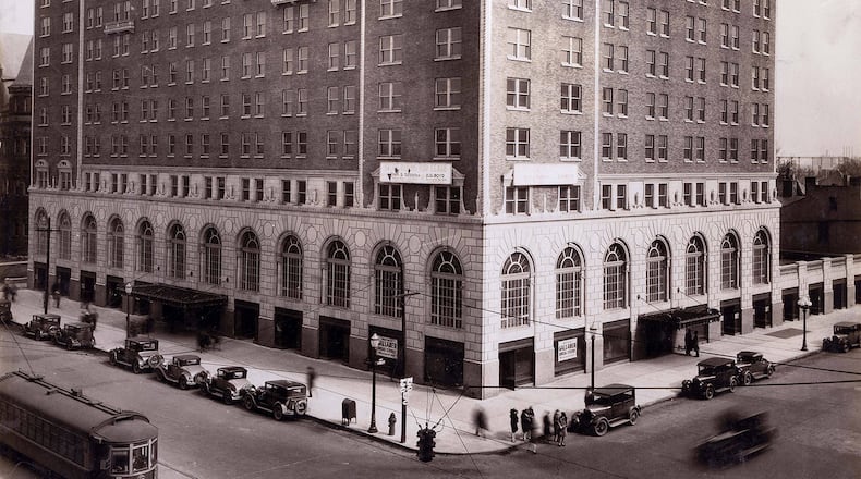 The Dayton Biltmore Hotel opened in November 1929. DAYTON METRO LIBRARY