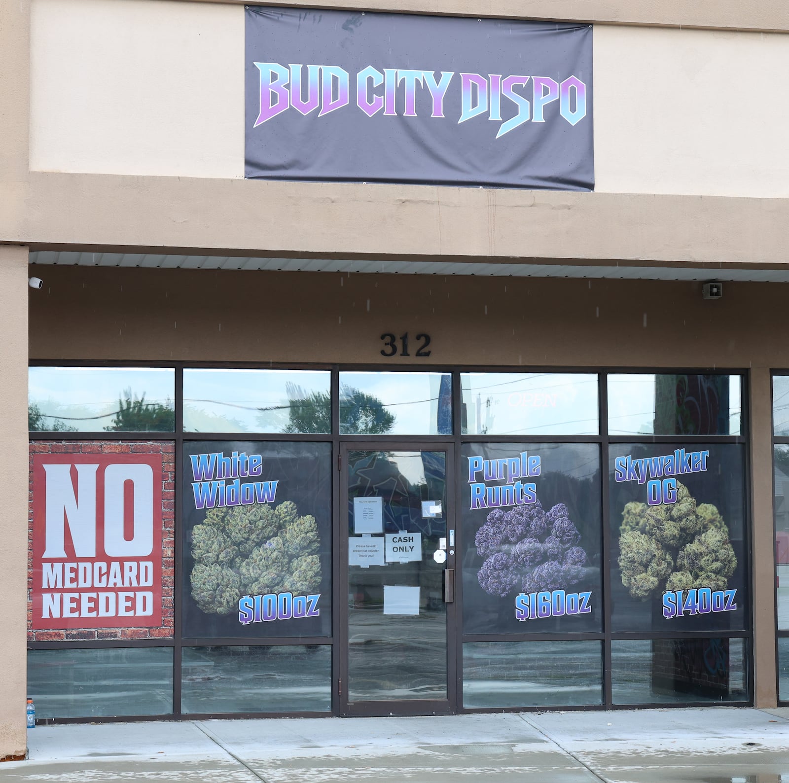 Bud City, a dispensary located on Broad Street in Fairborn, offers hemp products. Hemp has .3 percent or less of THC, the primary psychoactive compound in marijuana. Marijuana, which has more than .3 percent of THC, is illegal to sell in Fairborn. BRYANT BILLING / STAFF