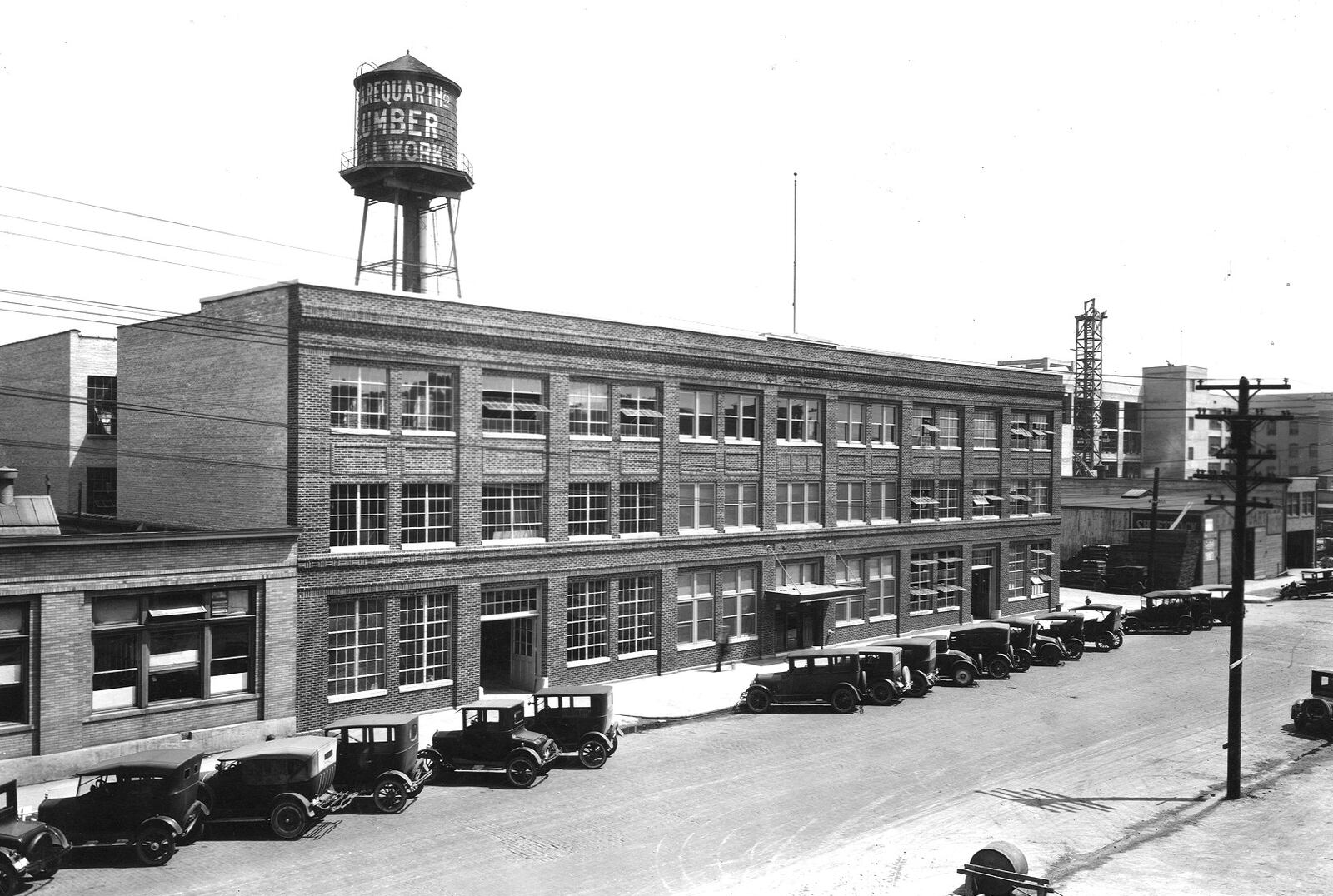 F.A. REQUARTH CO., LUMBER AND MILLWORK.