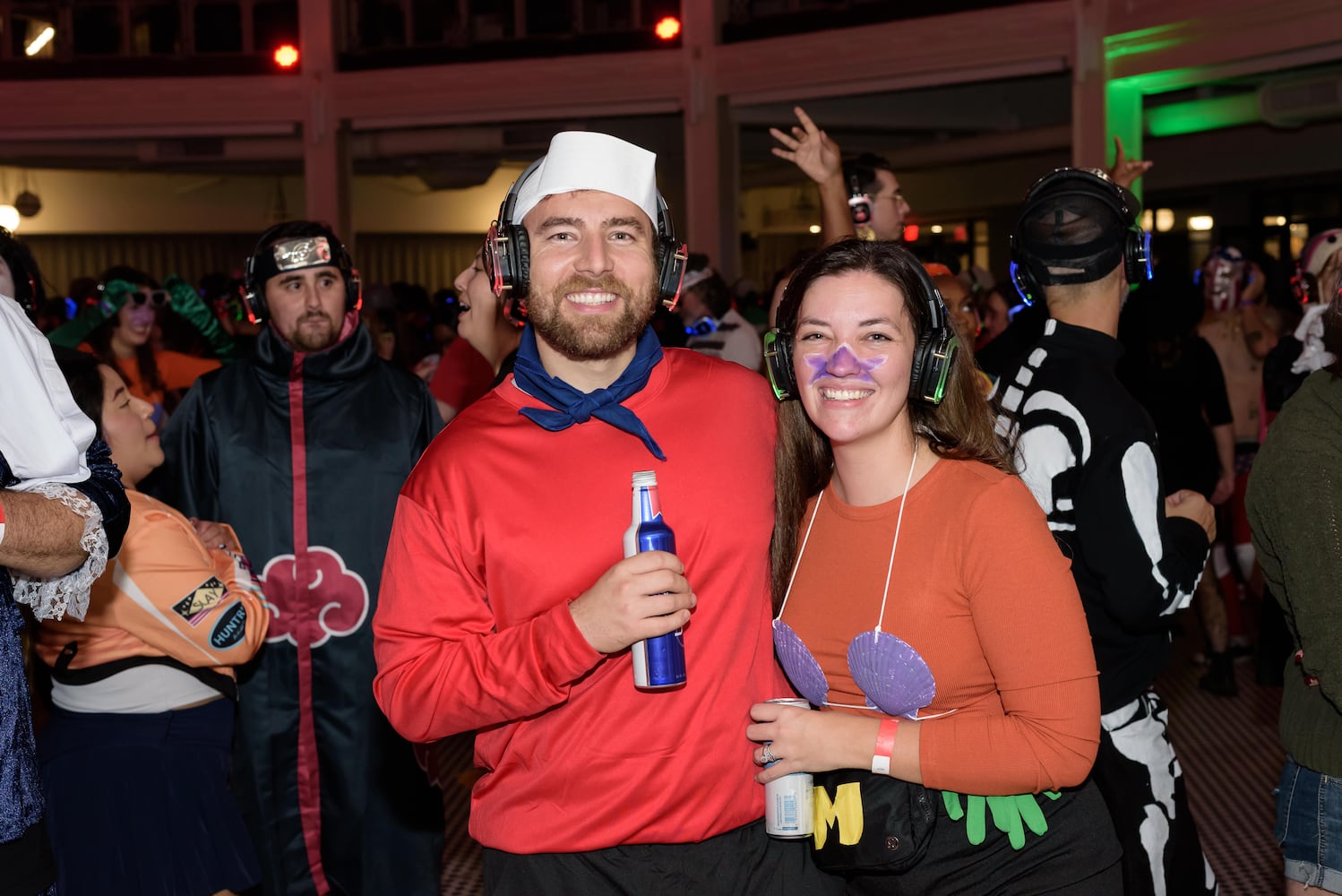 PHOTOS: Dayton’s 5th annual Spooky Silent Disco at the Dayton Arcade