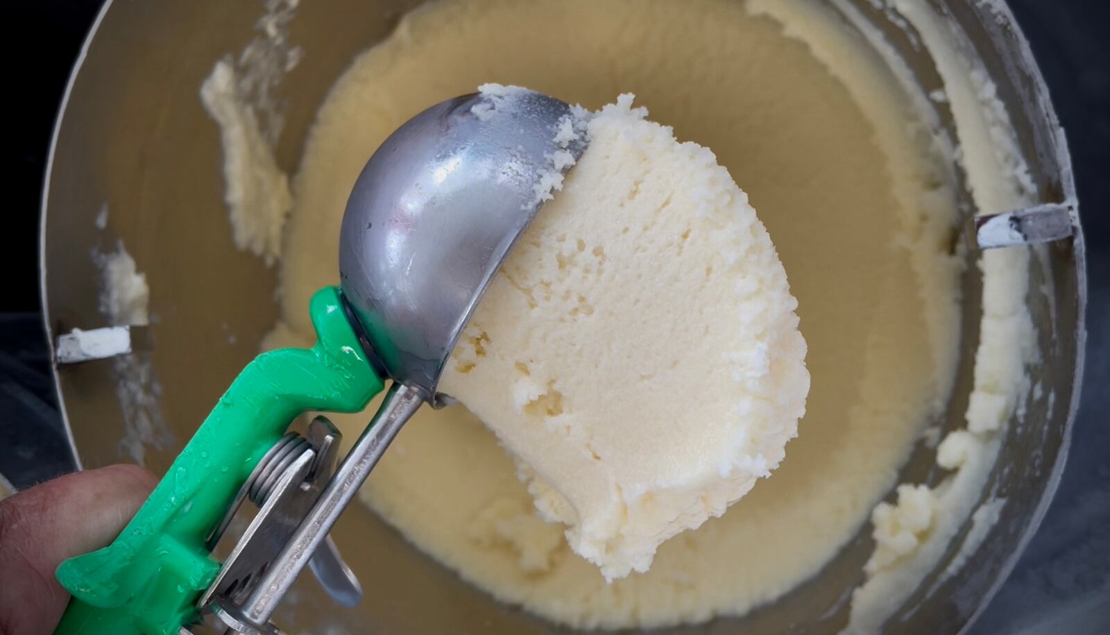 Ullery’s Homemade Ice Cream makes ice cream the old-fashioned way — using salt and ice. NATALIE JONES/STAFF