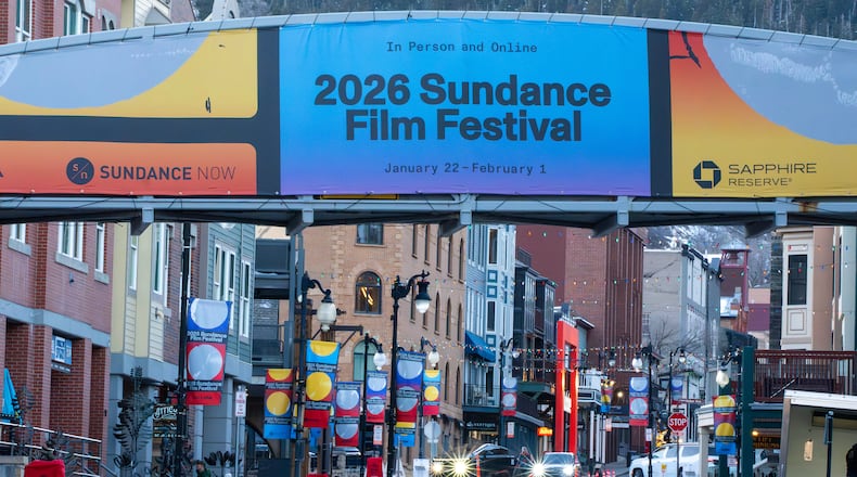 Main Street is seen at the start of the Sundance Film Festival on Thursday, Jan. 22, 2026, in Park City, Utah. (Photo by Charles Sykes/Invision/AP)