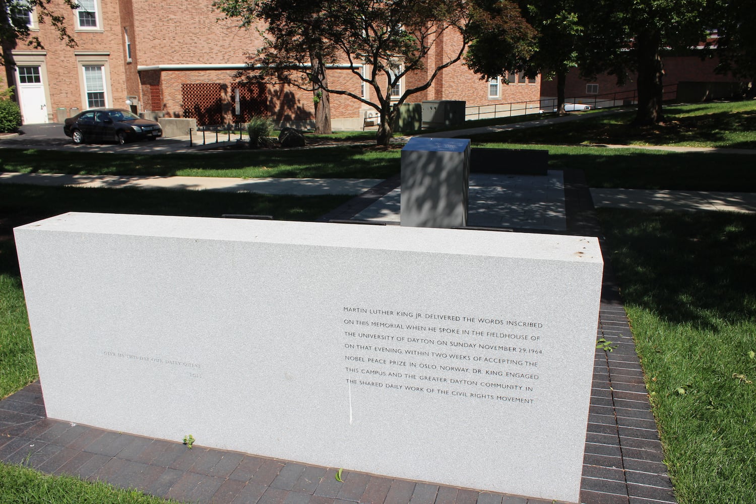 Martin Luther King Memorial at University of Dayton