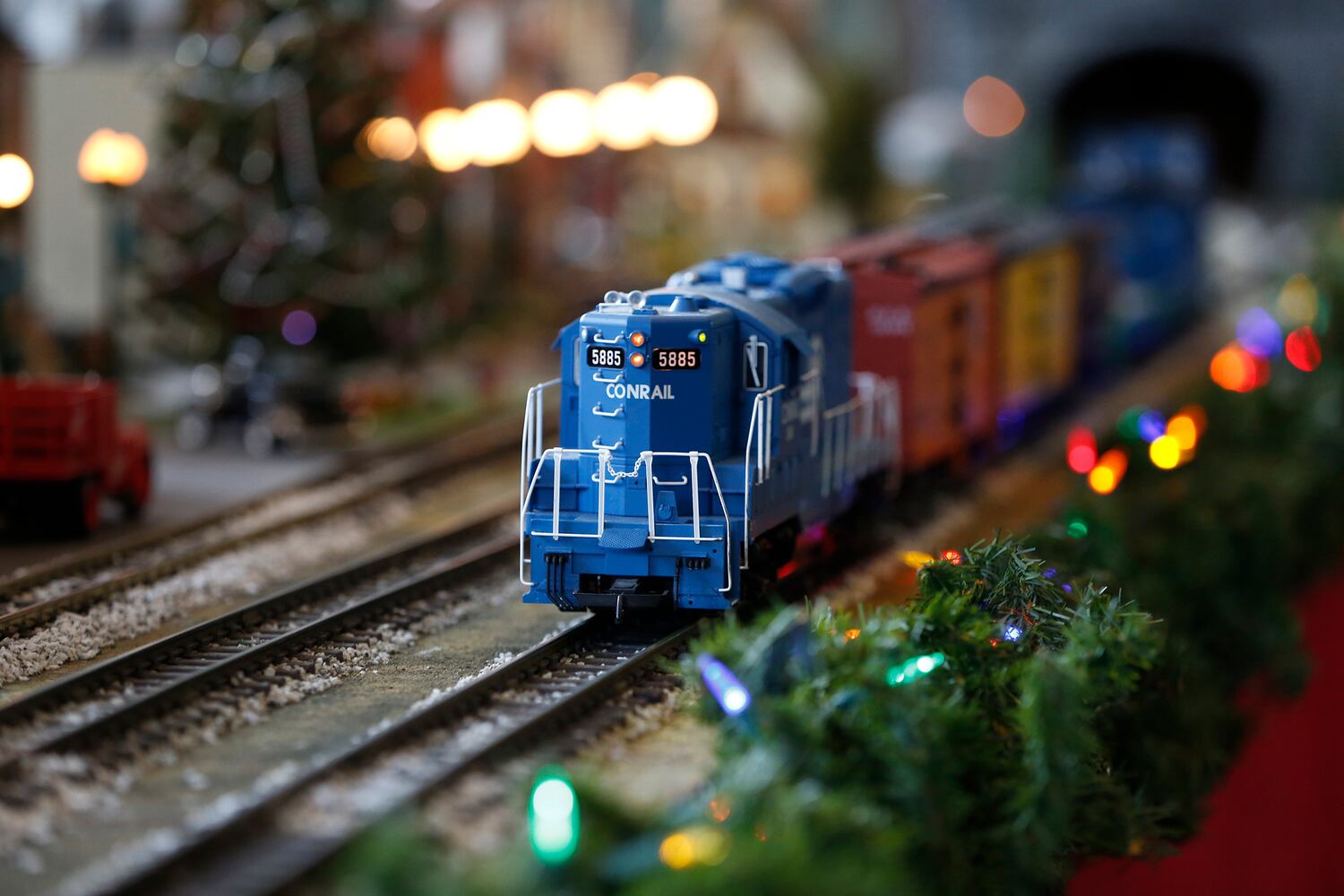 Virginia Kettering holiday model train