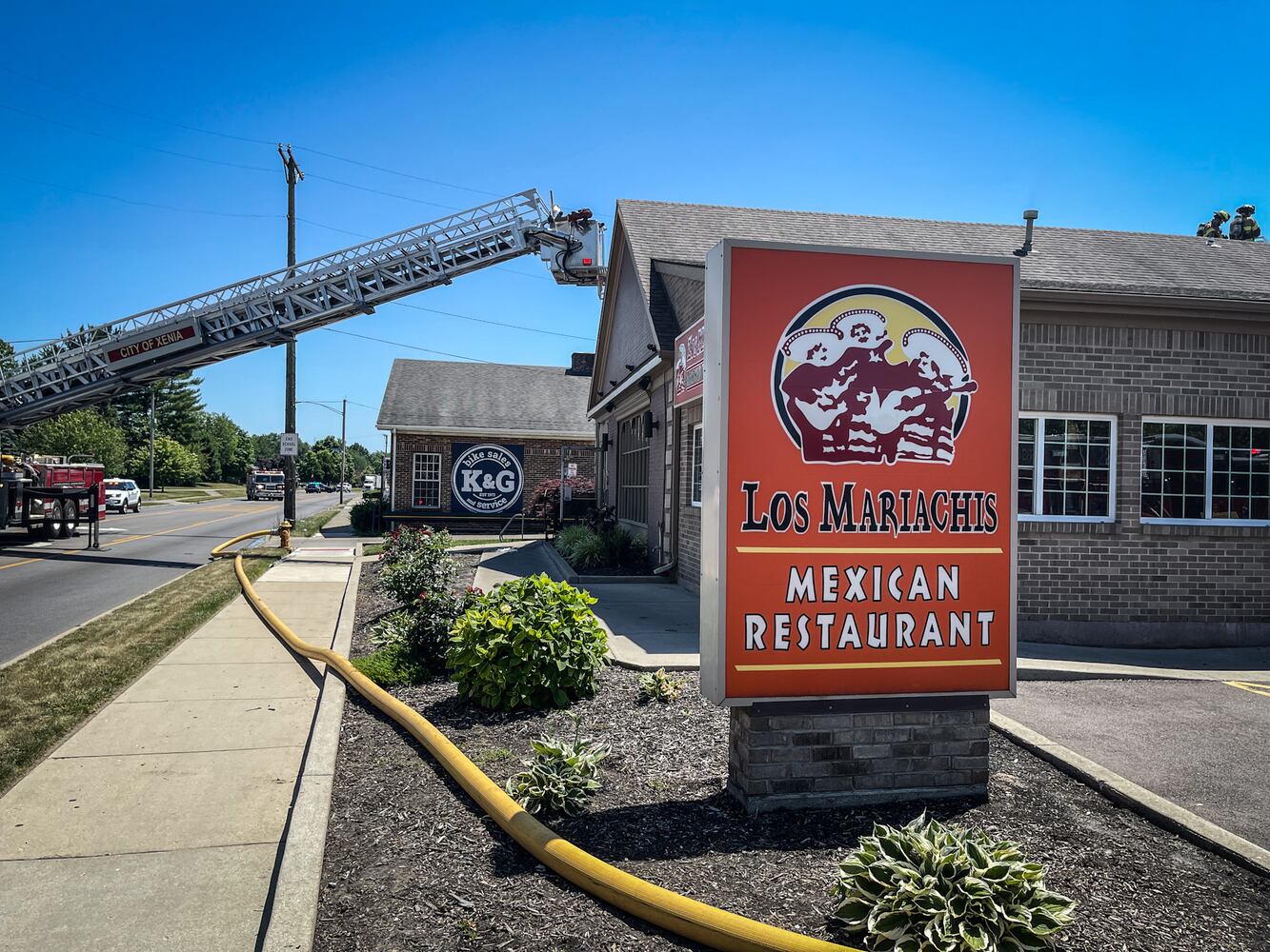 xenia mexican resturant fire