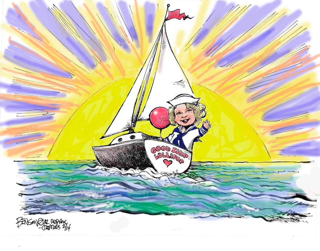 Today's cartoons 2/12