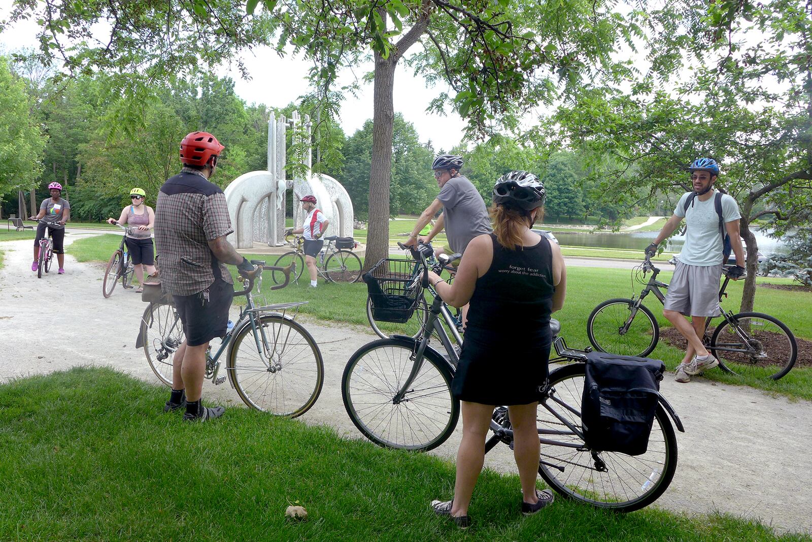 This year’s Kettering Block Party will offer a biking or walking tour of the public art within Lindoln Park Civic Commons. CONTRIBUTED PHOTO SHAYNA MCCONVILLE