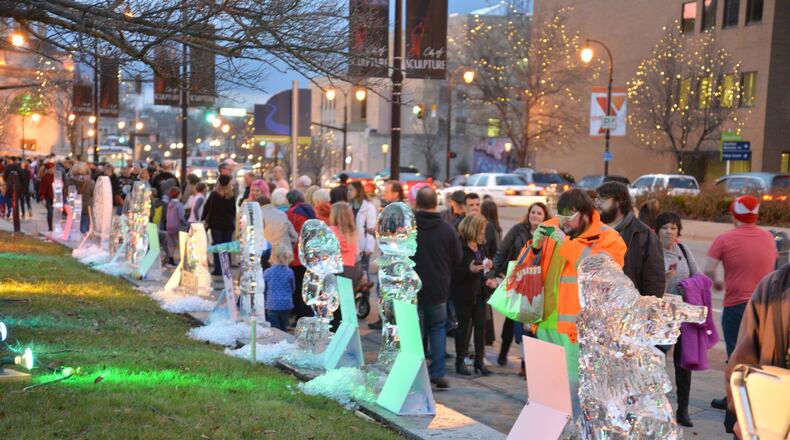 Presented by Kettering Health Network, IceFest 2019 will return to downtown Hamilton on Jan. 18-19, 2019. This year’s theme, Game Night will focus on board games, video games, classic arcades, sports and more. CONTRIBUTED