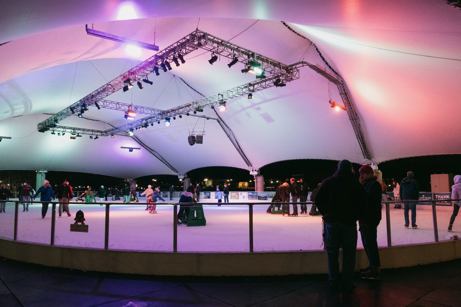 Skaters can enjoy the MetroParks Ice Rink throughout the holiday season including Christmas Eve, New Year's Eve and New Year's Day. CONTRIBUTED