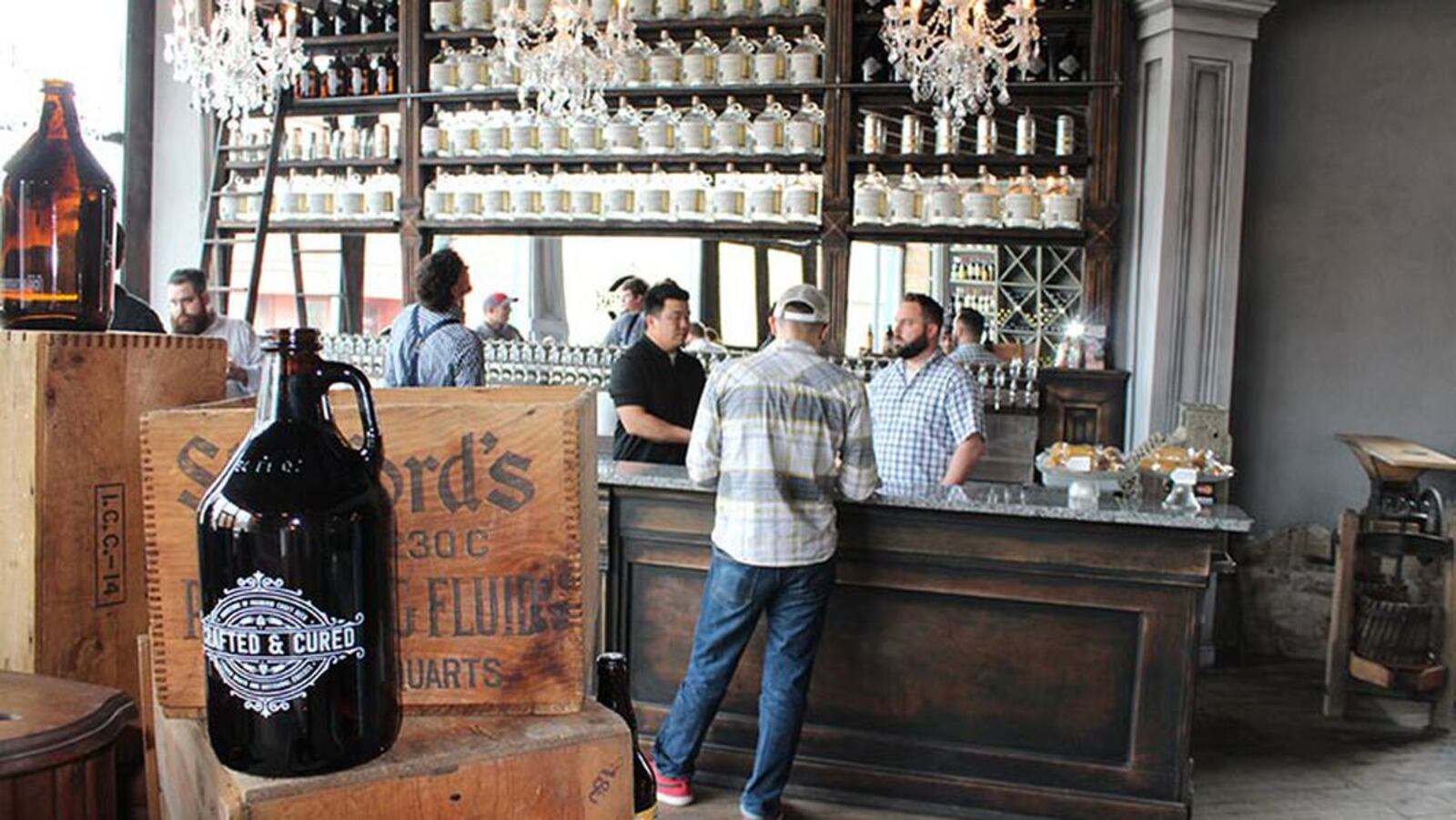 Crafted & Cured in the Oregon District appears to be moving to the Dayton Arcade. MARK FISHER / STAFF