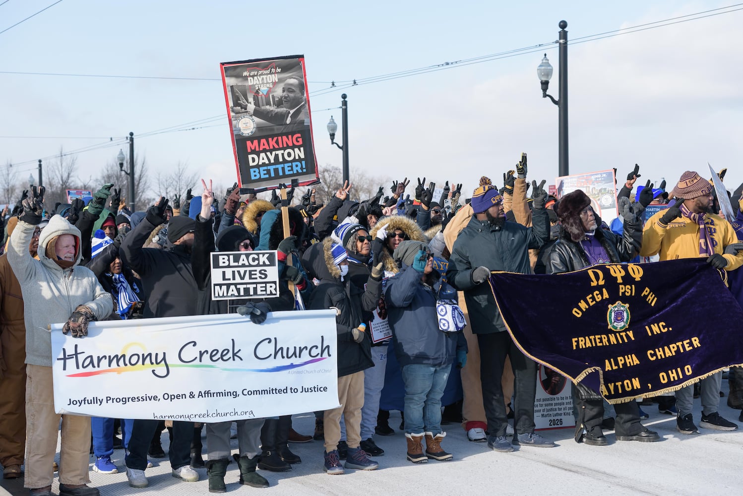 PHOTOS: 2026 Martin Luther King Jr. Day Memorial March in Dayton