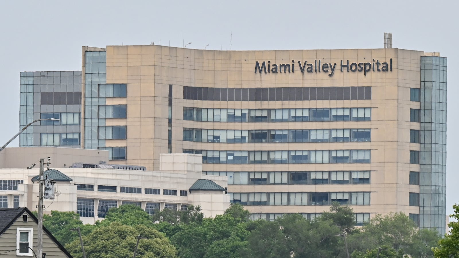 A view of Miami Valley Hospital on July 9, 2025. BRYANT BILLING / STAFF