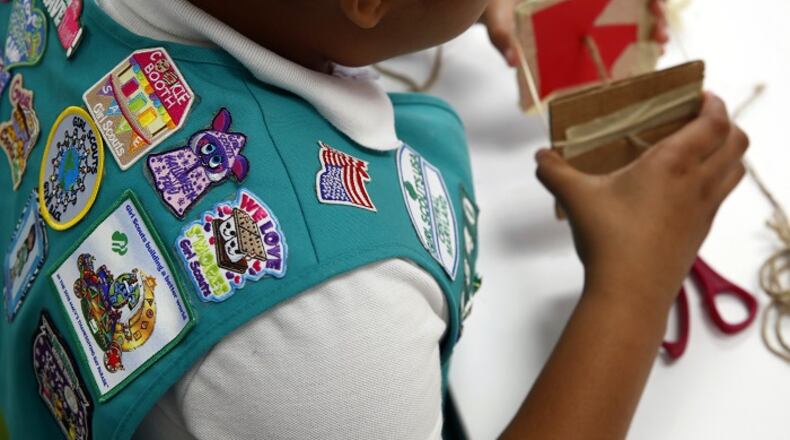 The Girl Scouts of Western Ohio said it remains committed to an all-girl environment following an announcement that girls next year will be allowed to participate in the Boy Scouts of America. (AP Photo - July 21, 2017/Patrick Semansky)