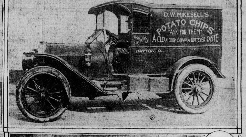 Dayton-based Mikesell's bills itself as “the oldest potato chip manufacturer in the United States,” DAYTON DAILY NEWS ARCHIVES.1915