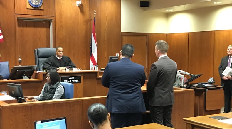 Samuel Glenn, a former Centerville teacher accused of having an inappropriate relationship with a student, appeared in court Thursday morning. STAFF PHOTO / DARIN POPE