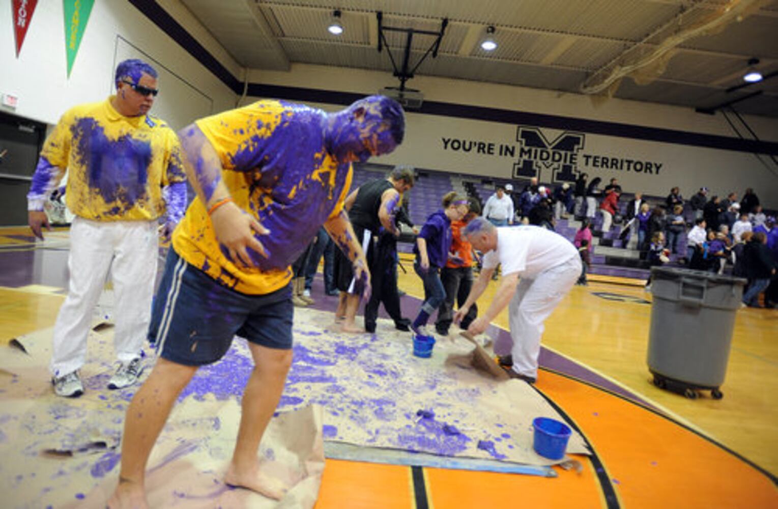 Middletown football pep rally