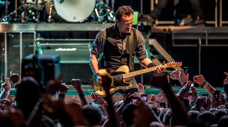 Bruce Springsteen kicked off his High Hopes tour with a rockin' show at U.S. Bank Arena in Cincinnati, Ohio.