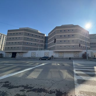 The Montgomery County Jail in downtown Dayton. Brooke Spurlock/Staff
