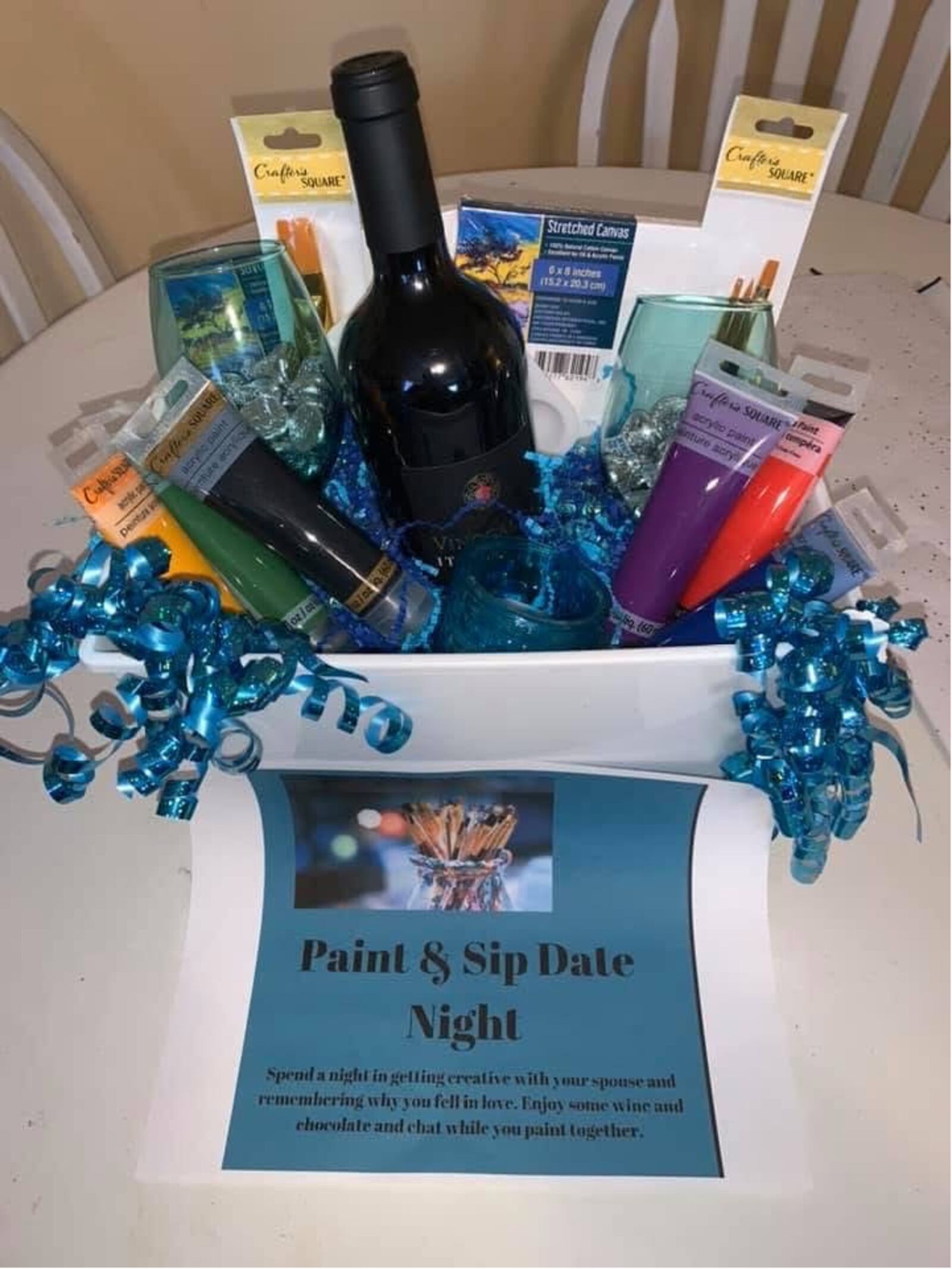 Paint & Sip is a great family night idea. CONTRIBUTED PHOTO