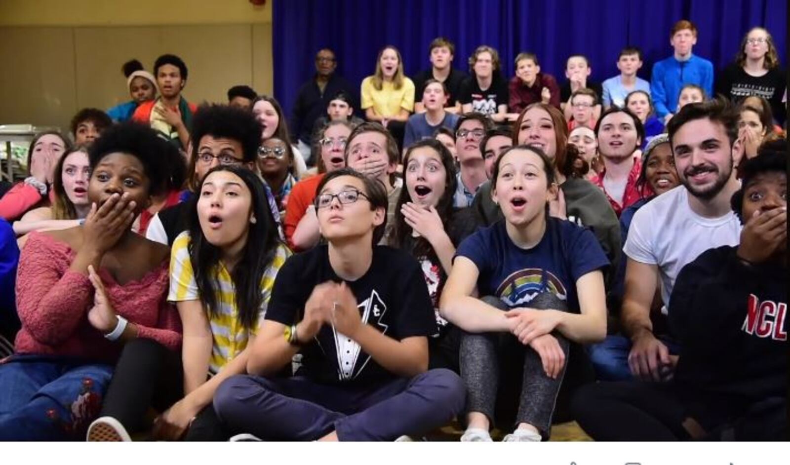 Muse Machine cast members in the upcoming production of student’s Lin-Manuel Miranda’s “In the Heights”  got the famed composer’s  attention in a big way.