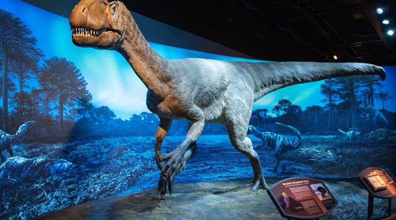 Dinosaurs of Antarctica: The Exhibition at the Cincinnati Museum Center. CONTRIBUTED