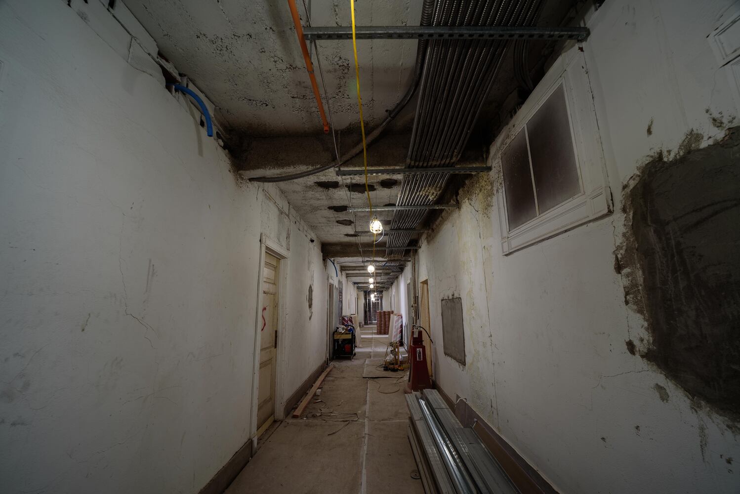 PHOTOS: Dayton Arcade recovery continues, first floor slab completed and windows restored