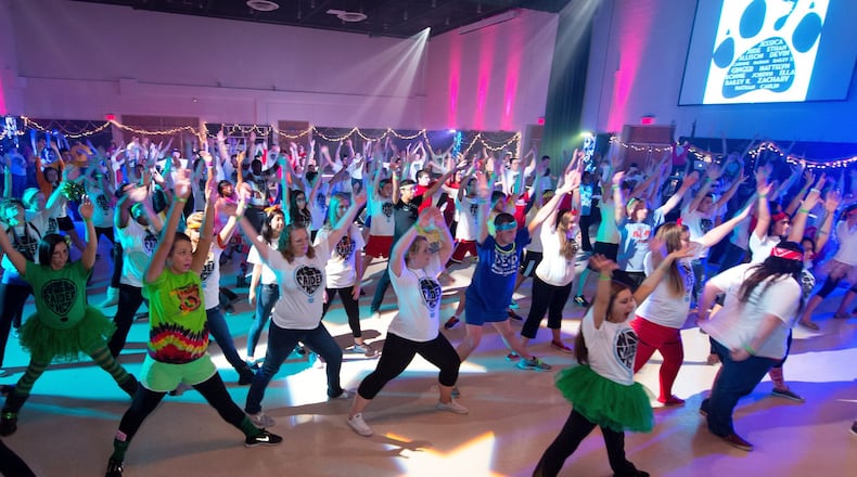 Wright State students have raised more than $277k in six years for kids at Dayton Children’s. CONTRIBUTED PHOTO