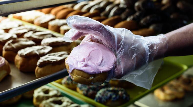 Dayton Donut Festival On Tour, presented by Planned2Give, is kicking off Friday, Feb. 9 and runs through Monday, Feb. 19. TOM GILLIAM / CONTRIBUTING PHOTOGRAPHER