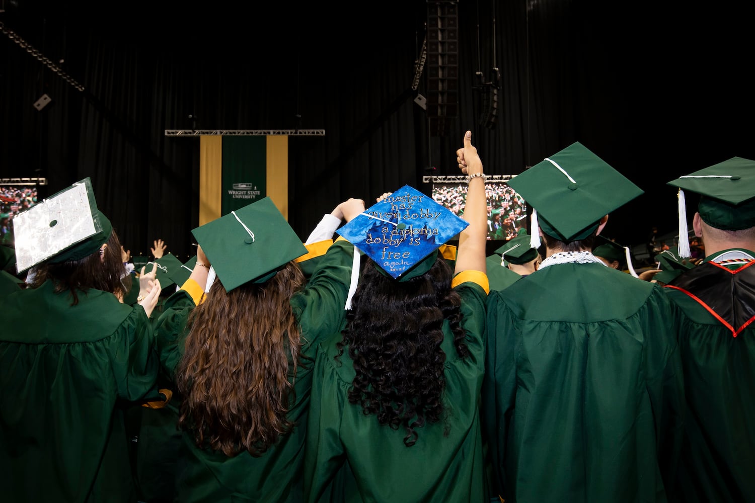 Wright State University graduation 17